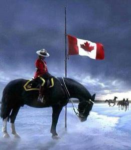 RCMP half mast