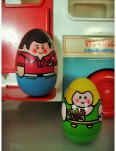 Sometimes I wobble but I don't fall down...like a 'Weeble'