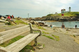 At the Nubble Light House