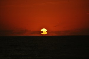 Sunrise at Kill Devil Hills, North Carolina