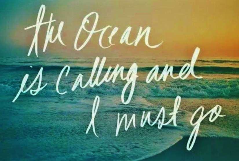 the ocean is calling 