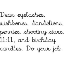 Wishes Do Your Job