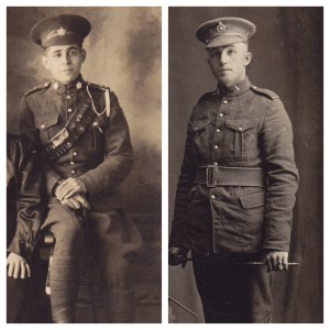 WWI vets, Frank Anderson & John 'Jack' MacEachern, 25 Battalion, Nova Scotia Highlanders