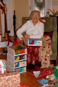 Surprise...Fiestaware for Mom!