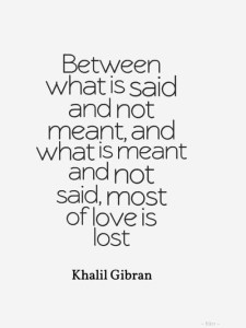 Khalil Gibran Between What is Said and Not