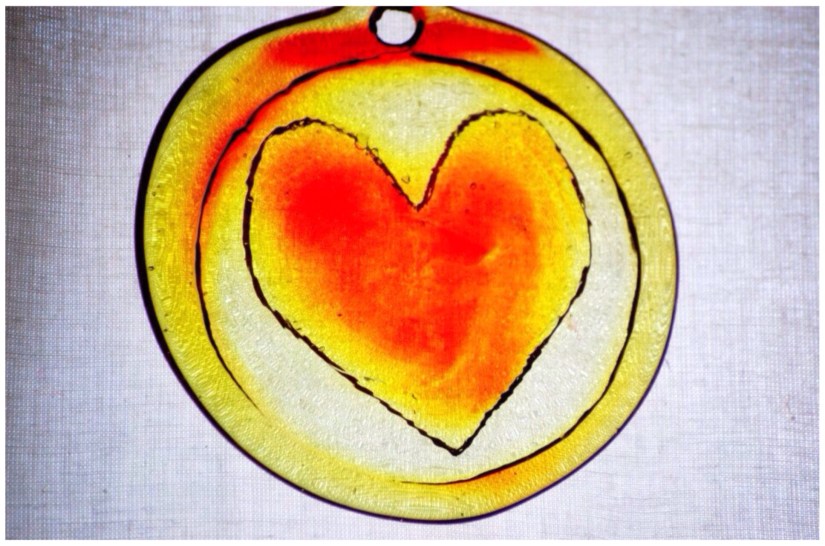 Anniversary Glass Heart