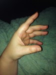 my left hand