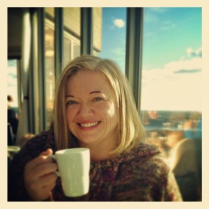 Coffee at Kaknästornet Sweden